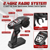 Hosim 1:10 Brushless RC Cars High Speed Remote Control Car 68+KM  X-07 4WD  Off Road RC Monster Trucks